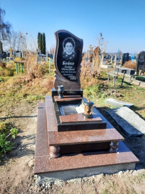 Памятник з токівського граніту