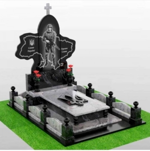 3D пам'ятник із граніту
